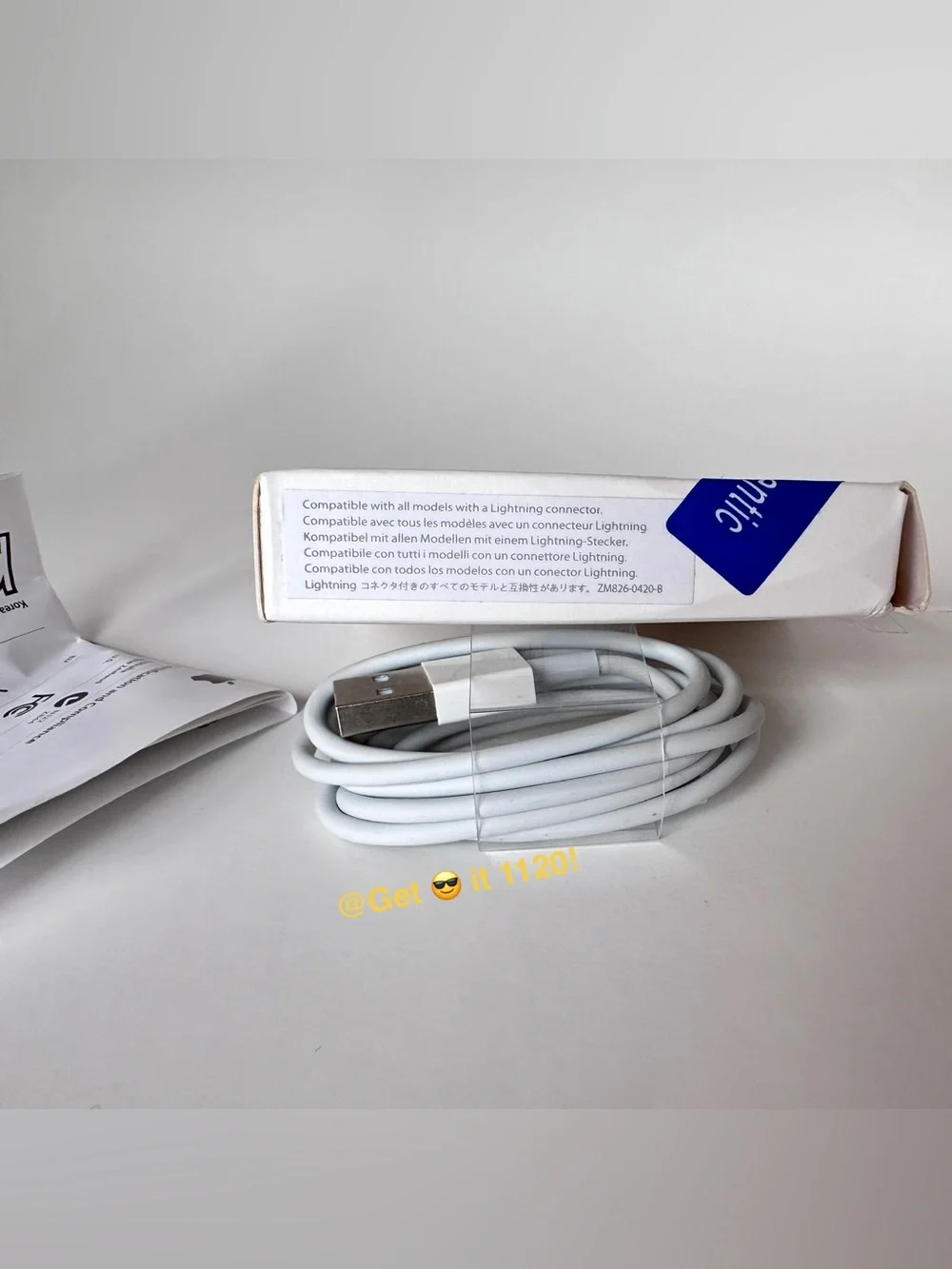 Apple Lightning to USB Cable (1m) A1480